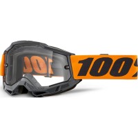 100% Accuri 2 Enduro Moto Goggle Org-clear Lens