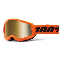 100% Strata 2 Junior Goggle Neon Org