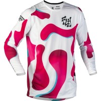 Fly Racing 2027 Lite Se Vibe White/Pink/Blue Jersey