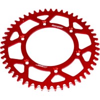 Supersprox Rear Alloy Sprocket Red (520)