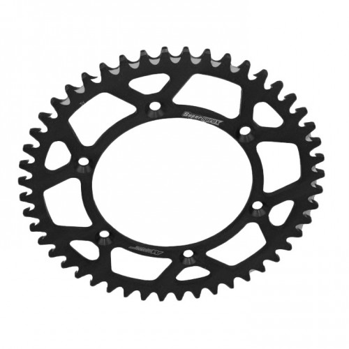 Supersprox Rear Alloy Sprocket Black (420)