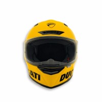 Ducati Logo Yellow - Full-face helmet