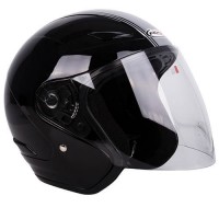 RXT Metro Retro Helmet Black/Silver