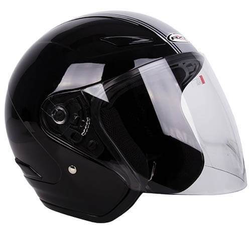 RXT Metro Retro Helmet Black/Silver